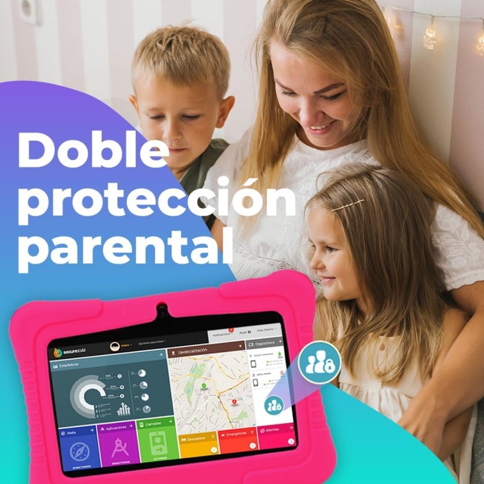 Tablet Kids SaveFamily 7" Para Niños Color Azul