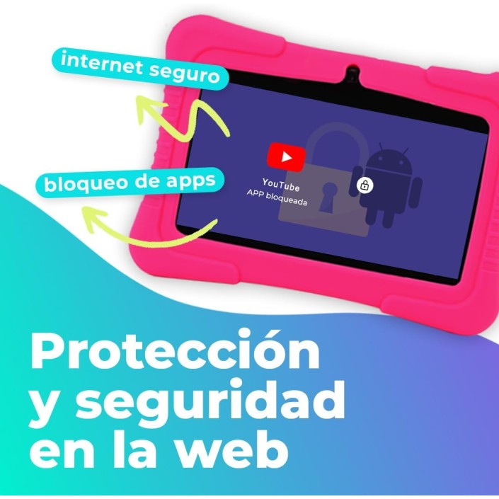 Tablet Kids SaveFamily 7" Para Niños Color Azul