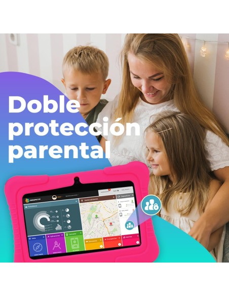 Tablet Kids SaveFamily 7" Para Niños Color Rosa