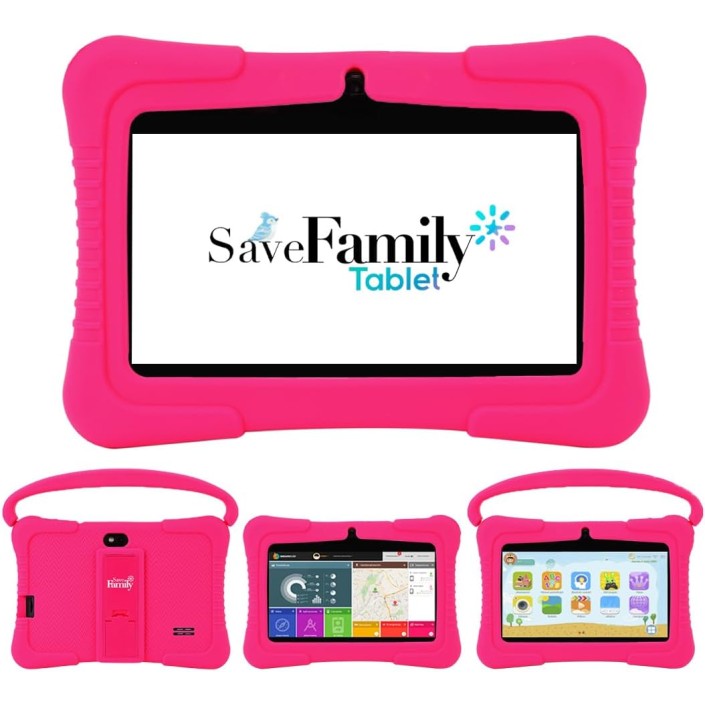 Tablet Kids SaveFamily 7" Para Niños Color Rosa