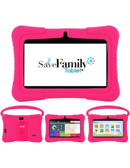 Tablet Kids SaveFamily 7" Para Niños Color Rosa
