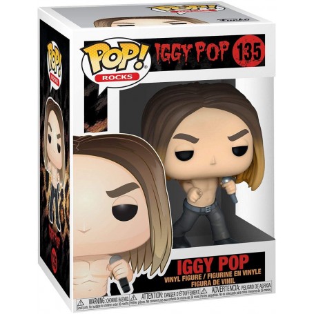 Figura Funko Pop! Rocks Iggy Pop Modelo 135 | 41240