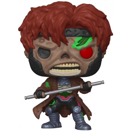 Figura Funko Pop! Marvel Zombies Zombie Gambit Modelo 788 | 49941 | Caja Dañada Outlet