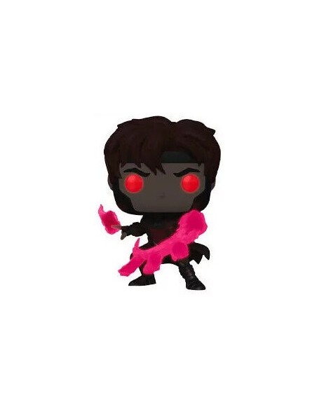 Figura Funko Pop! Marvel X-Men Gambito con Cartas Modelo 553 | 47529 Edicion Especial Brilla en la Oscuridad
