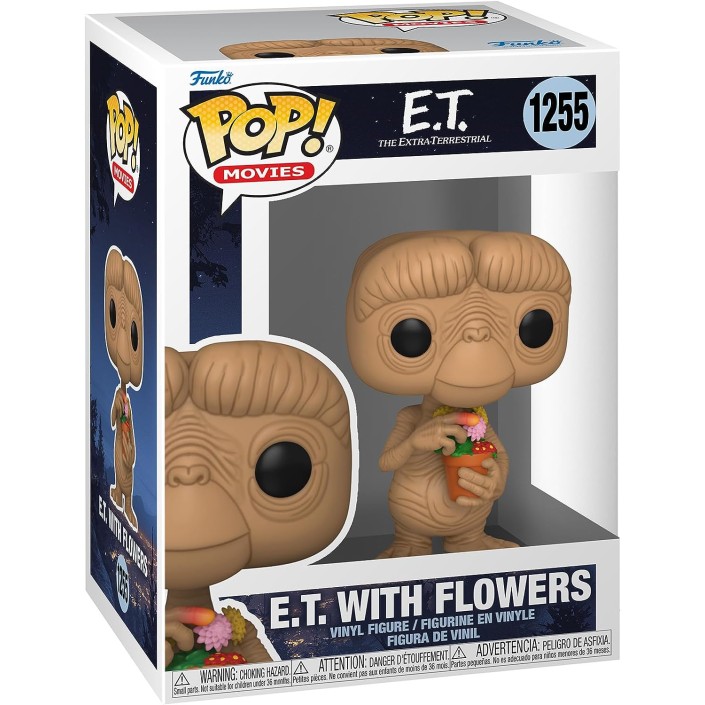 Figura Funko Pop! Peliculas ET con Flores...