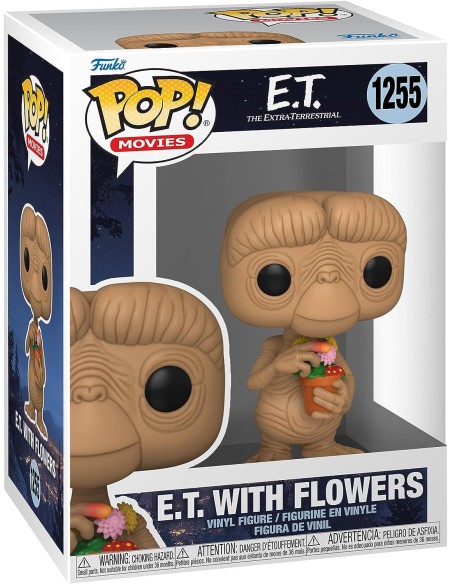 Figura Funko Pop! Peliculas ET con Flores Modelo 1255 | 63992