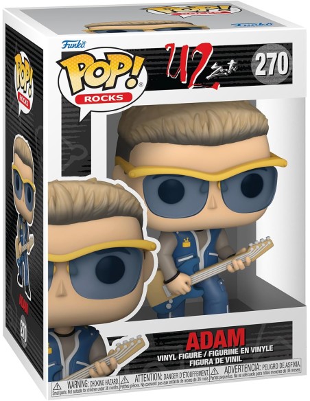Figura Funko Pop! Rocks U2 Adam Modelo 270 | 64032