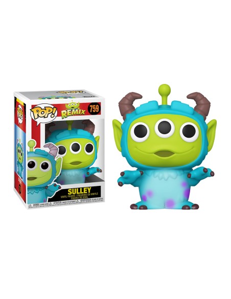 Figura Funko Pop! Disney Alien Remix Sulley Modelo 759 | 48362