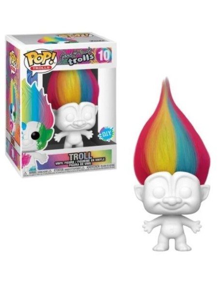 Figura Funko Pop! Troll Para Pintar Modelo 10 | 47931 DIY