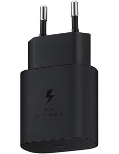 Samsung Cargador Carga rápida 25W Negro Modelo EP-TA800NB...