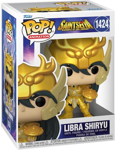 Figura Funko Pop! Animación Saint Seiya Caballeros del Zodiaco Libra Shiryu Modelo 1424 | 72060