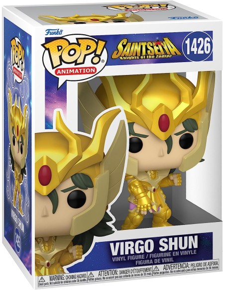 Figura Funko Pop! Animación Saint Seiya Caballeros del Zodiaco Virgo Shun Modelo 1426 | 72061