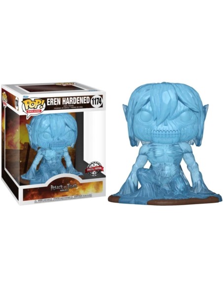 Figura Funko Pop! Animación Ataque de los Titanes Eren Hardened Modelo 1174 | 60295 Edición Especial