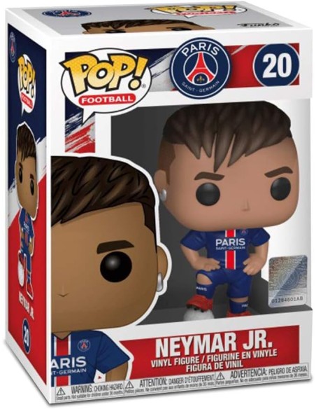 Figura Funko Pop! Fútbol Paris Saint Germain Neymar Jr. Modelo 20 | 39827