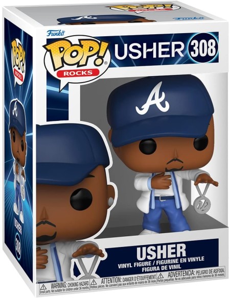 Figura Funko Pop! Rocks Usher Yeah Modelo 308 | 65774