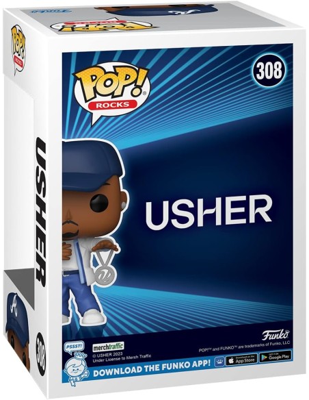 Figura Funko Pop! Rocks Usher Yeah Modelo 308 | 65774