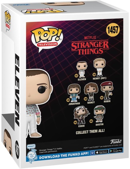 Figura Funko Pop! Televisión Stranger Things Eleven Final Modelo 1457 | 72135