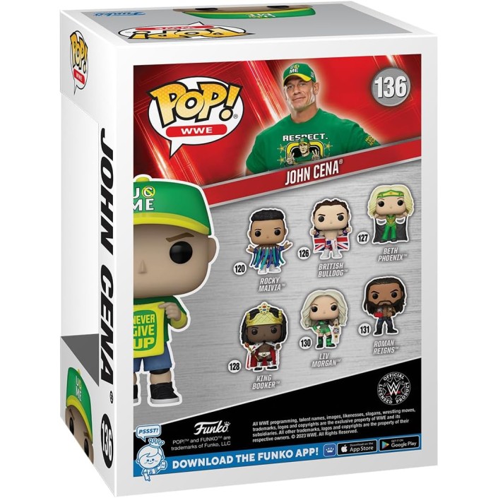Figura Funko Pop! WWE T20 John Cena Never Give...
