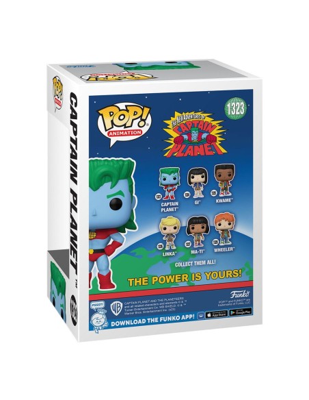 Figura Funko Pop! Animación Capitán Planeta Modelo 1323 | 72555