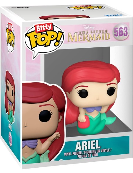 Pack de 4 Funko Bitty Pop! Disney Princesas Ariel Modelo 73027