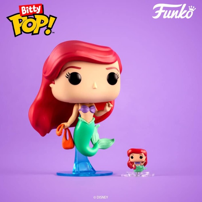 Pack de 4 Funko Bitty Pop! Disney Princesas...