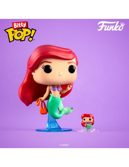 Pack de 4 Funko Bitty Pop! Disney Princesas Ariel Modelo 73027