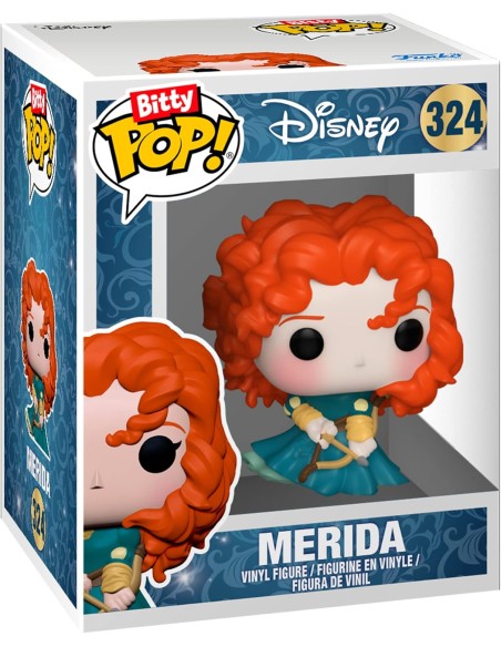 Pack de 4 Funko Bitty Pop! Disney Princesas Rapunzel Modelo 73030