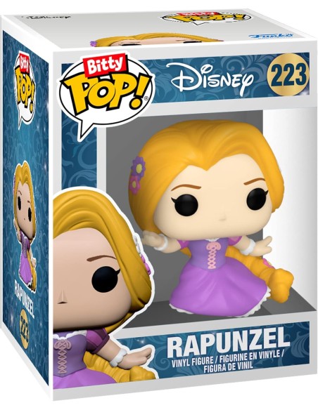 Pack de 4 Funko Bitty Pop! Disney Princesas Rapunzel Modelo 73030
