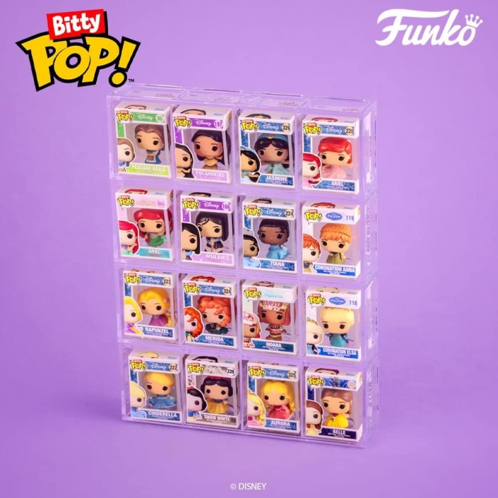 Pack de 4 Funko Bitty Pop! Disney Princesas...