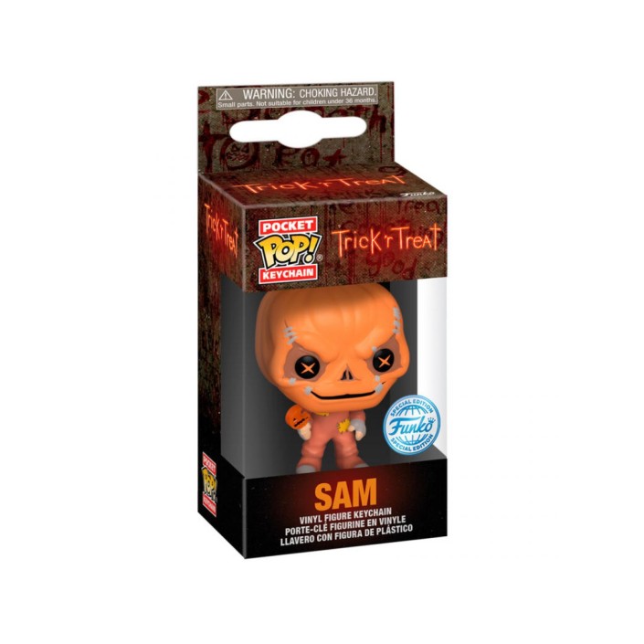 Llavero Funko Pop! Truco o Trato Sam sin...