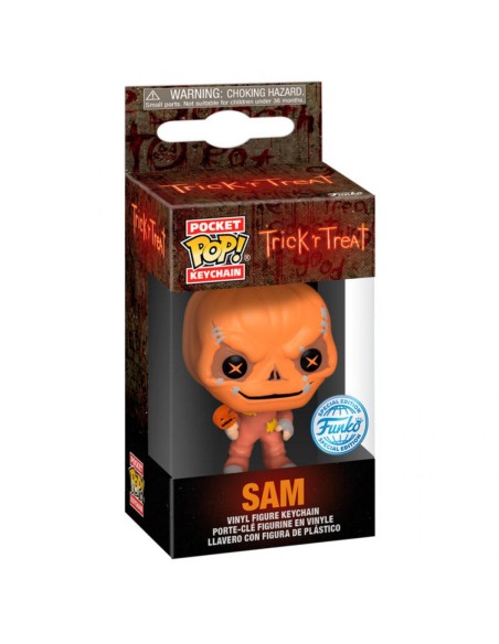 Llavero Funko Pop! Truco o Trato Sam sin Mascara Modelo 74699