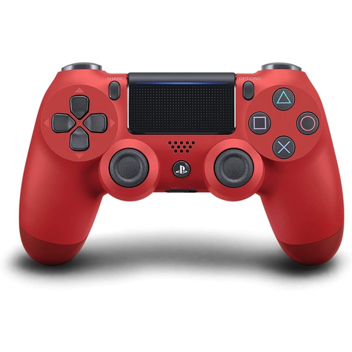 Mando Sony Dualshock 4 V2 Color Rojo Magma para...