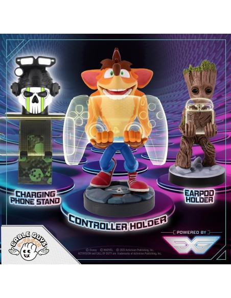 Soporte Cable Guys de Crash Bandicoot Quantum