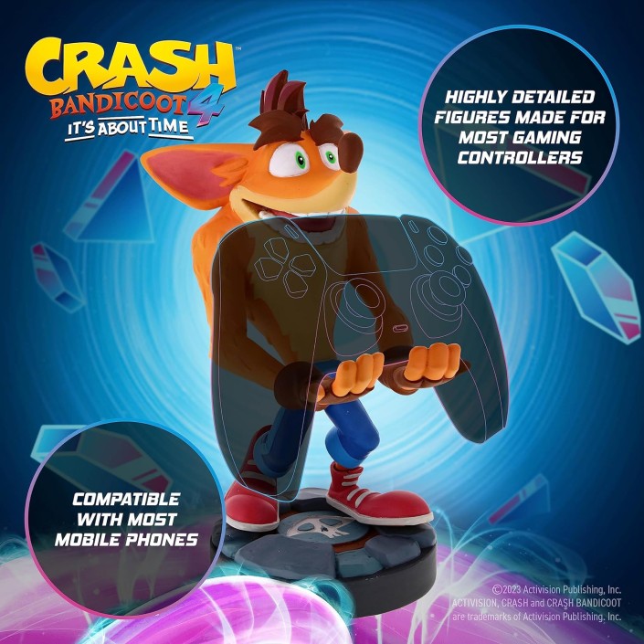 Soporte Cable Guys de Crash Bandicoot Quantum