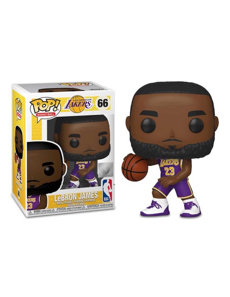 Figura Funko Pop! Baloncesto NBA Lakers LeBron James Modelo 66 | 46549