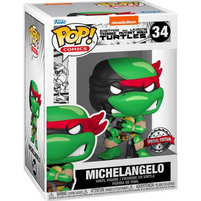 Figura Funko Pop! Nickelodeon Comic Teenage...