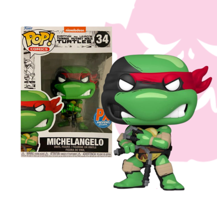 Figura Funko Pop! Nickelodeon Comic Teenage...