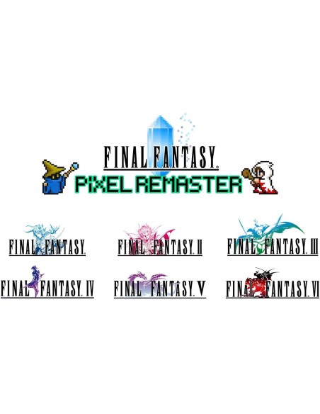 Juego Final Fantasy I - VI Collección Remasterizada para Nintendo Switch | Importación ASIA