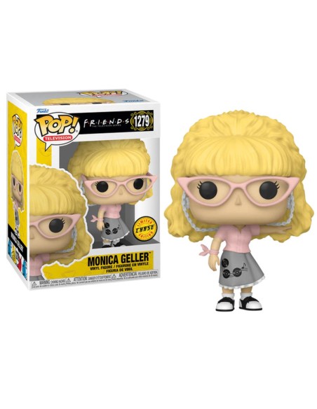Figura Funko Pop! Televisión Friends Monica Geller Modelo 1279 | 65679 Edición Chase