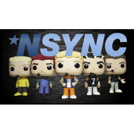 Figura Funko Pop! Rocks NSYNC Joey Fatone Modelo 114 | 34541 | Caja Dañada Outlet