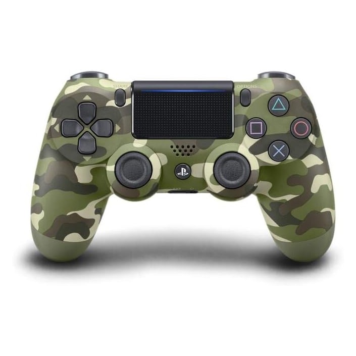 Mando Sony Dualshock 4 V2 Color Verde Camuflaje...
