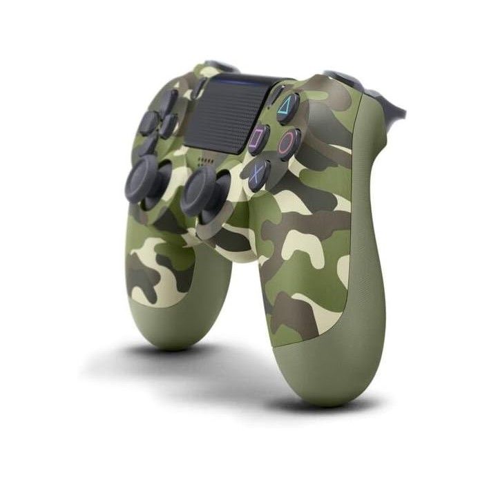 Mando Sony Dualshock 4 V2 Color Verde Camuflaje...