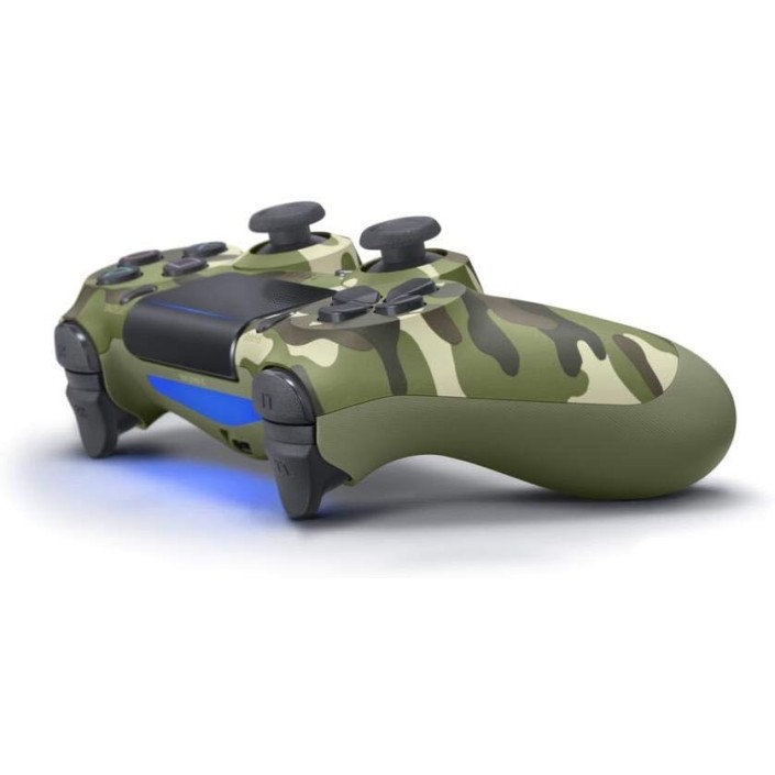 Mando Sony Dualshock 4 V2 Color Verde Camuflaje...