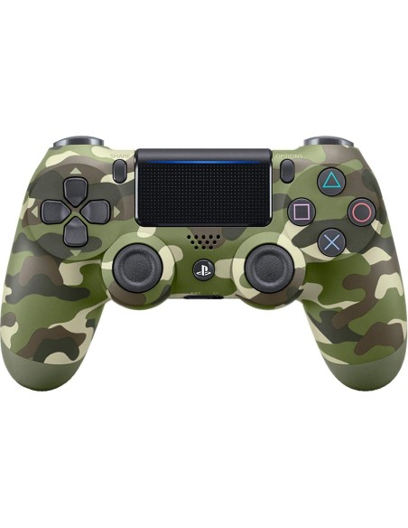 Mando Sony Dualshock 4 V2 Color Verde Camuflaje para Playstation 4 | PS4