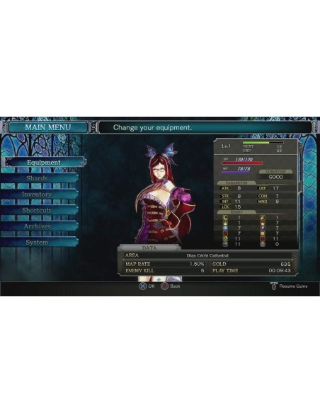 Juego Bloodstained: Ritual of the Night para Nintendo Switch