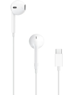 EarPods Apple Auriculares MTJY3 Conexión USB C Color Blanco