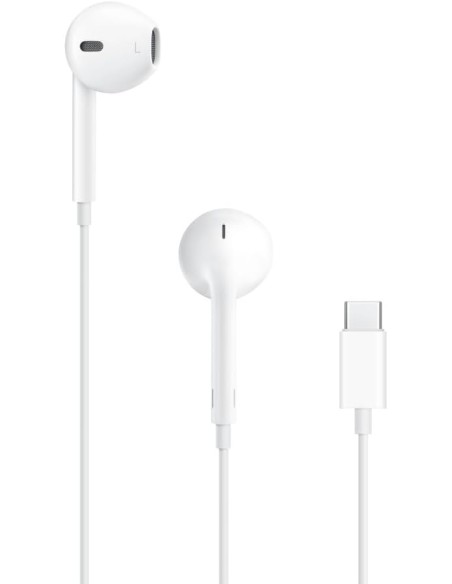 EarPods Apple Auriculares MTJY3 Conexión USB C Color Blanco