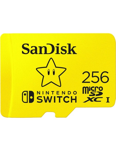 Tarjeta Micro SDXC SanDisk 256Gb para Nintendo Switch