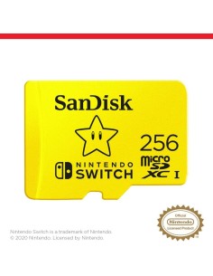 Tarjeta Micro SDXC SanDisk 256Gb para Nintendo Switch 2