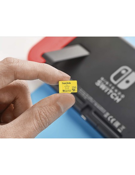Tarjeta Micro SDXC SanDisk 256Gb para Nintendo Switch
